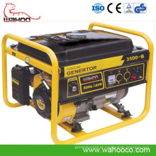 Gerador trifásico da gasolina 2.5kw com CE (WH3500-B)